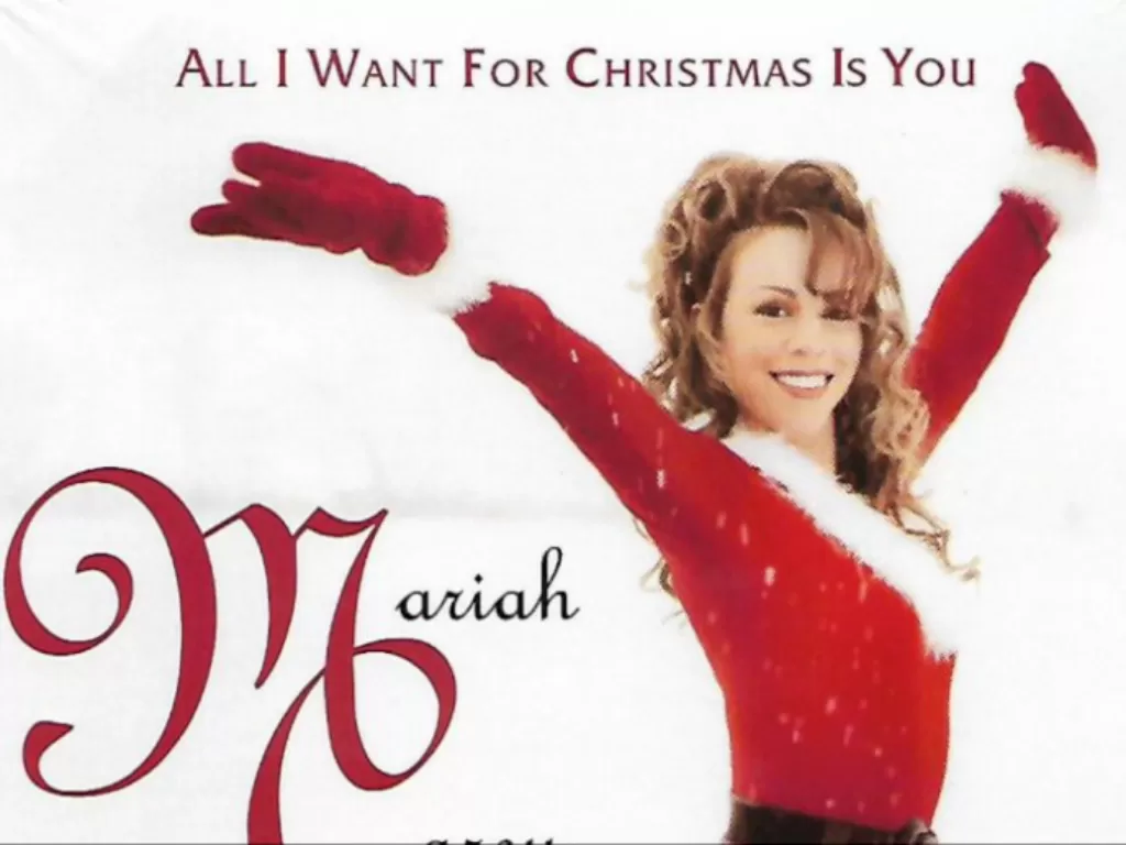 Cover lagu All I Want For Christmas Is You (1994) (Columbia Records)