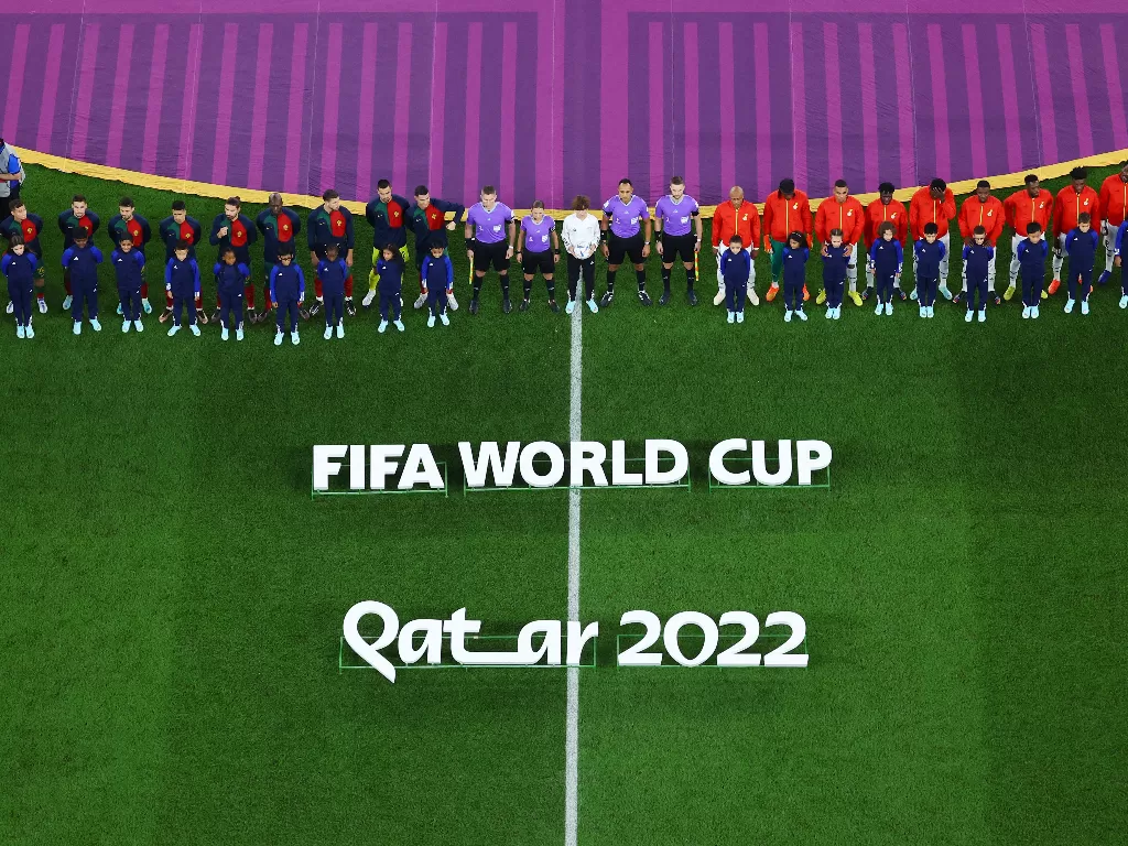 Ilustrasi Piala Dunia 2022 di Qatar. (REUTERS/Fabrizio Bensch)