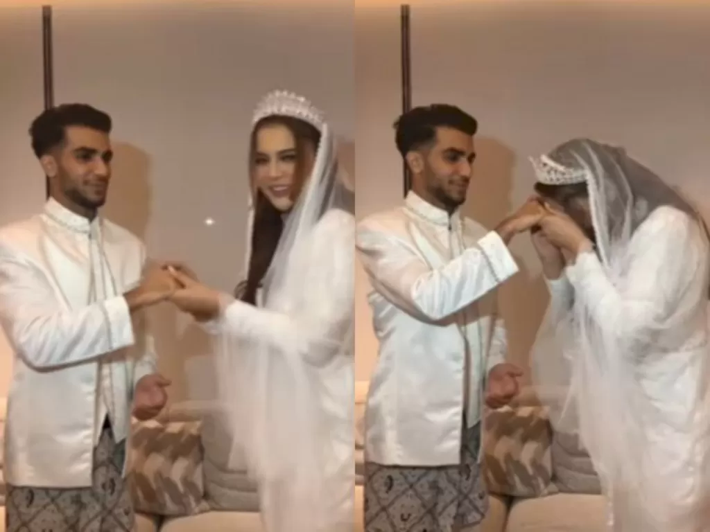 Ratu Rizky Nabila sumpah benar akad nikah sama Ibrahim Alhami (Instagram/istri_istribahagia)
