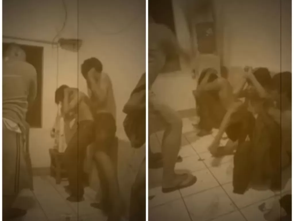 Video 3 orang ABG dicambuk di Jakut. (Instagram/@jakutnews)