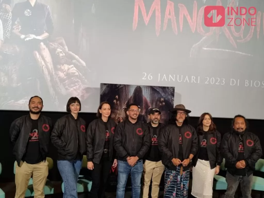 Press conferense trailer film Mangkujiwo 2 di Jakarta. (INDOZONE/Arvi Resvanty)