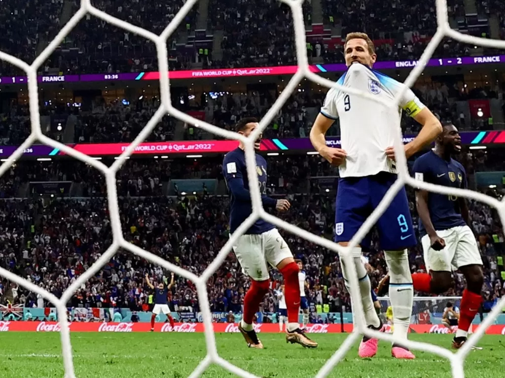 Harry Kane gagal penalti (REUTERS/Dylan Martinez)