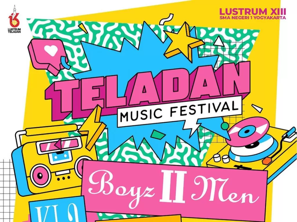 Poster Teladan Music Festival (Instagram/teladanmusicfest)