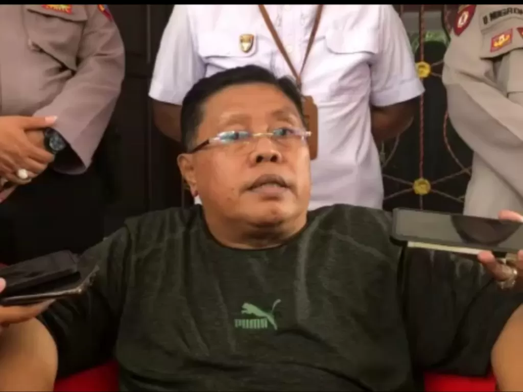 Wali Kota Blitar Santoso di Blitar, Jawa Timur, Rabu (13/12/2022). (ANTARA)