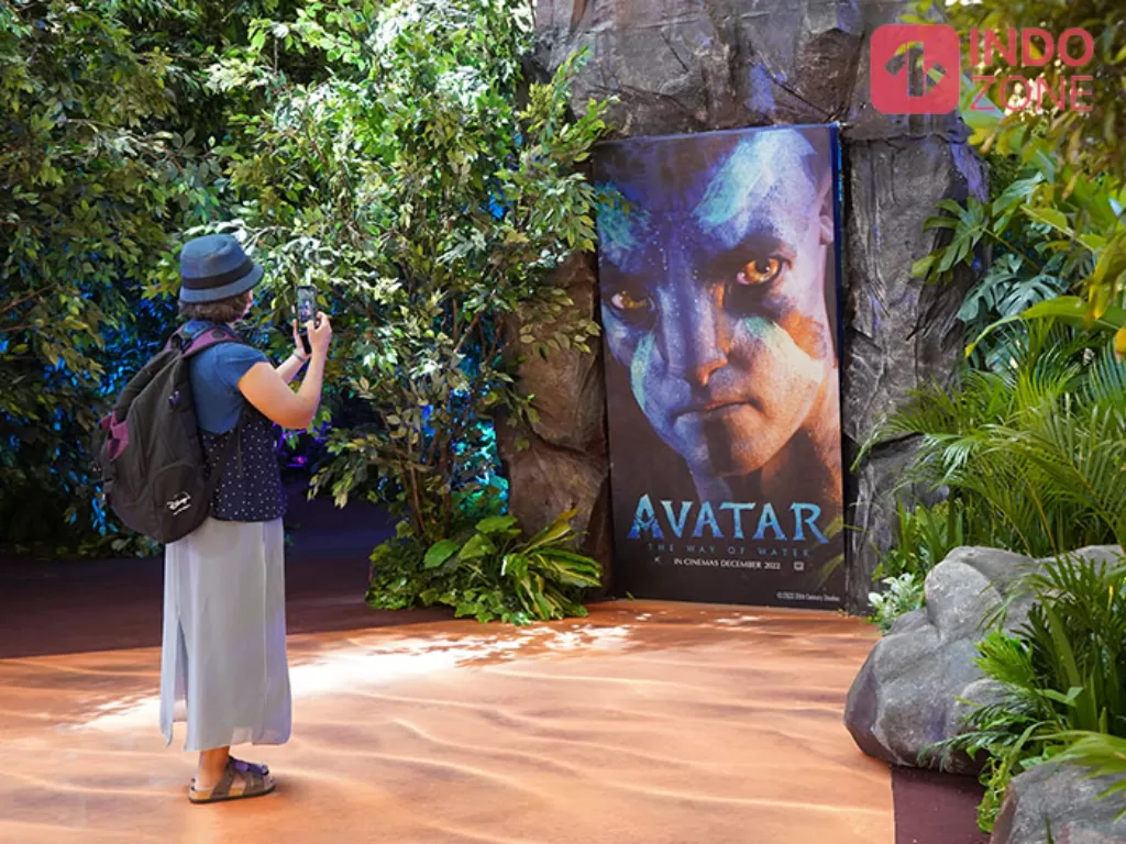 Dunia Pandora pada film Avatar: The Way of Water di Senayan City, Jakarta Pusat, Selasa (13/12/2022). (INDOZONE/M. Rio Fani