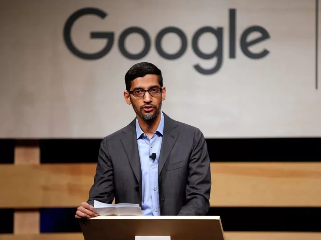 CEO Google Sundar Pichai. (REUTERS/Brandon Wade)