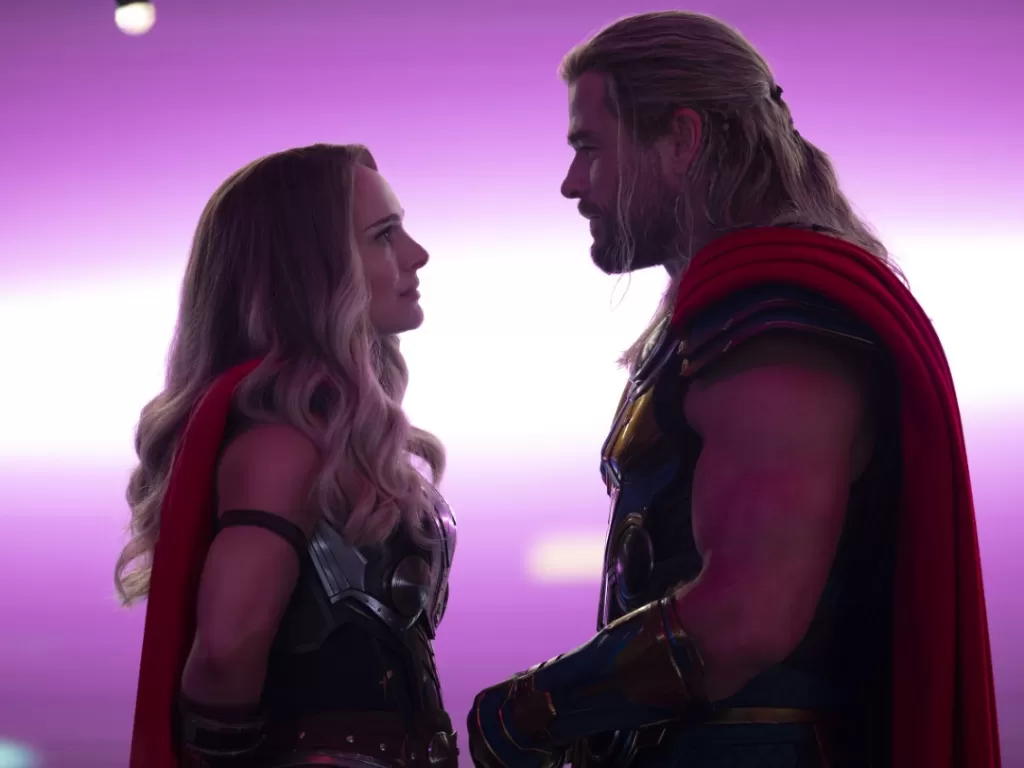 Potongan adegan dalam Thor: Love and Thunder (IMDb)