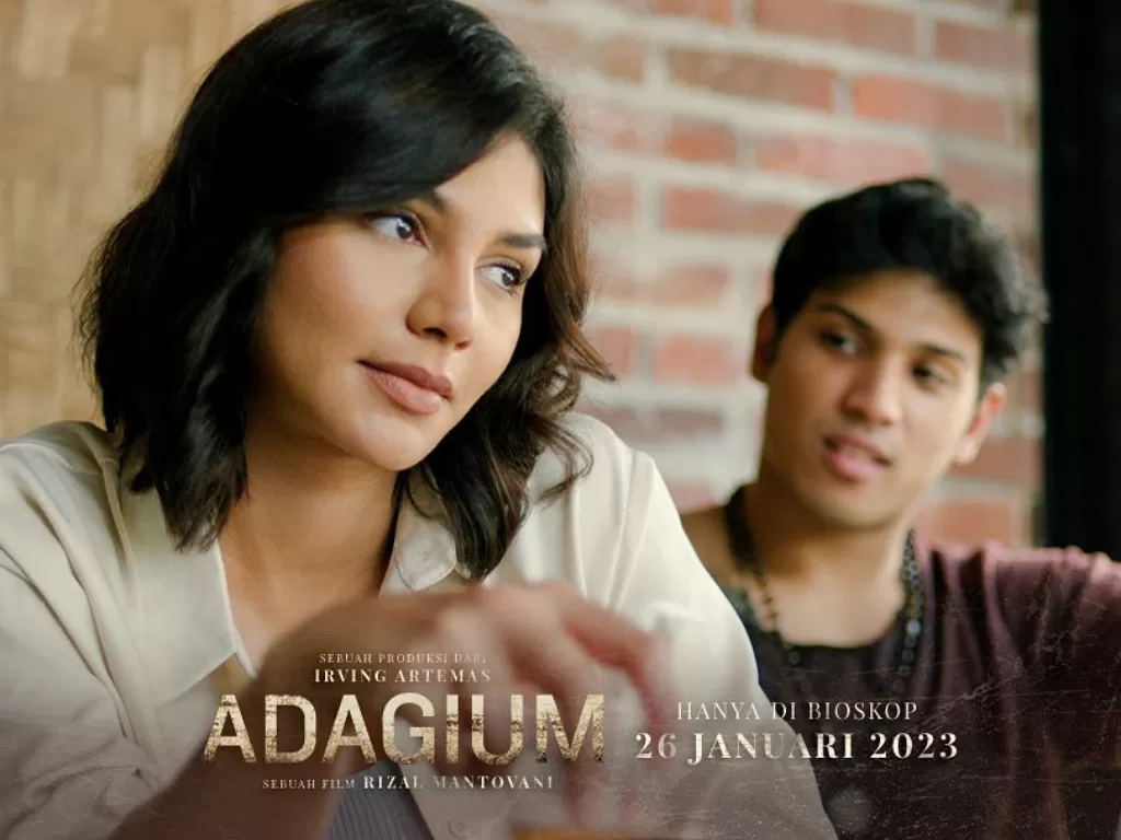 Teaser trailer film drama Adagium yang rilis pada 26 Januari 2023. (Instagram/adagiummovie)