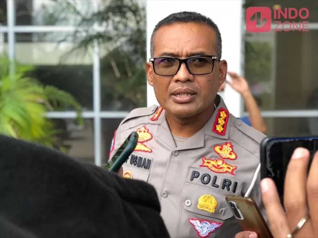 Direktur Lalu Lintas Polda Metro Jaya Kombes Pol Latif Usman. (INDOZONE/Samsudhuha Wildansyah)