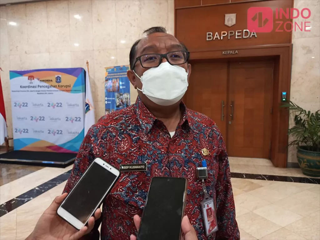 Kepala Dinas Lingkungan Hidup (DLH) DKI Jakarta, Asep Kuswanto. (INDOZONE/Febyora Dwi Rahmayani)