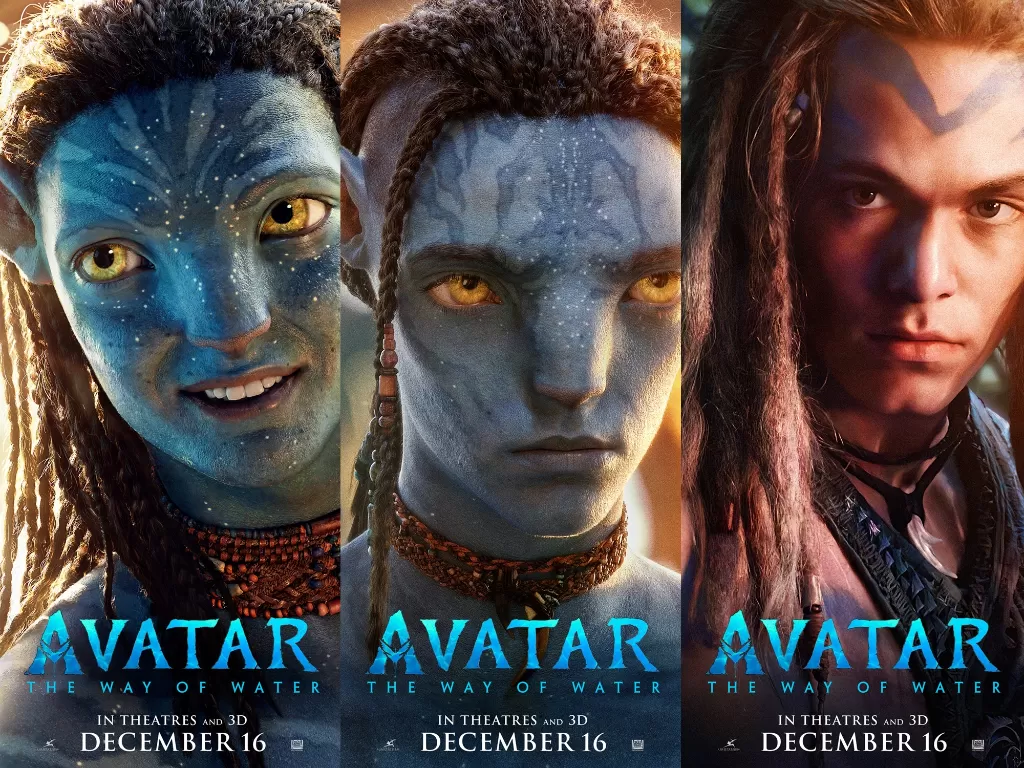 Daftar karakter film Avatar: The Way of Water yang terbaru. (Imdb)