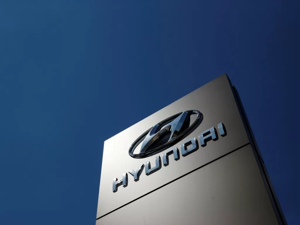 Produsen mobil asal Korea Selatan, Hyundai. (REUTERS/Andrew Boyers)
