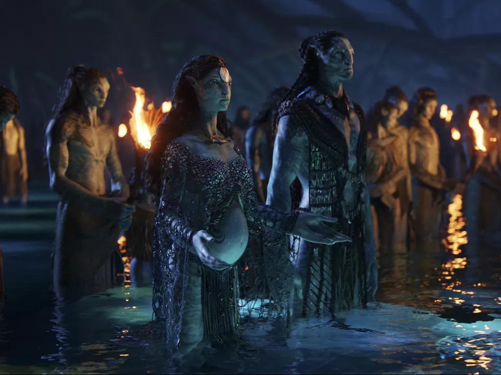 Suku Metkayina yang ada di film Avatar: The Way of Water. (Imdb)