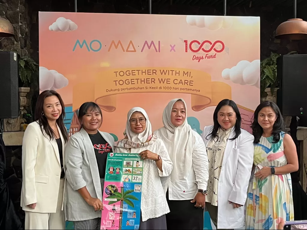 Press Conference Momami x 1000 Days Fund dukung pertumbuhan si kecil di 1000 hari pertamanya di kawasan Menteng, Jakarta Pusat, Rabu (21/12/2022) (INDOZONE/Marghareta Anandya)
