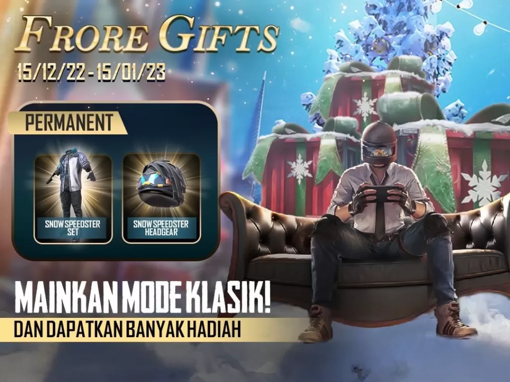 Event Frore Gifts PUBG Mobile. (Instagram/@pubgmobile_id)