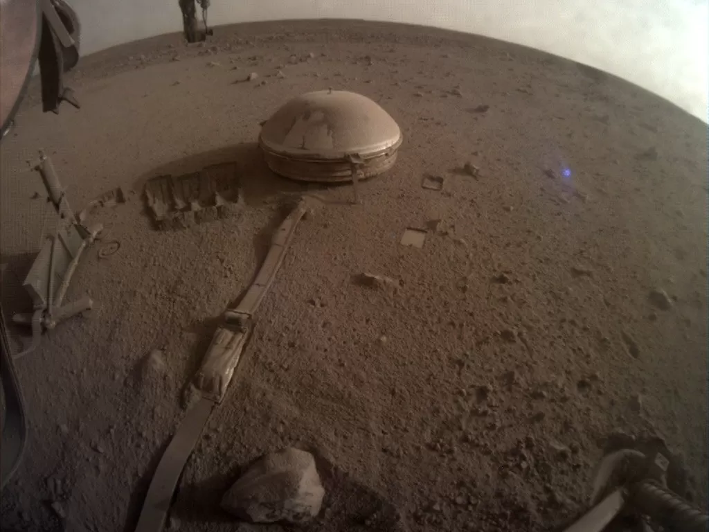 NASA InSight kirim pesan terakhir sebelum mati di Mars. (Twitter/@@NASAInSight)