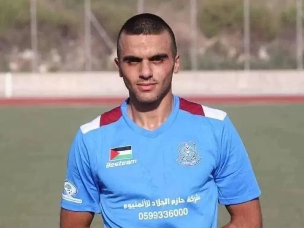 Pesepak bola Palestina tewas ditembak tentara Israel. (Facebook/Thaqafi Tulkarem via Middle East Eye).