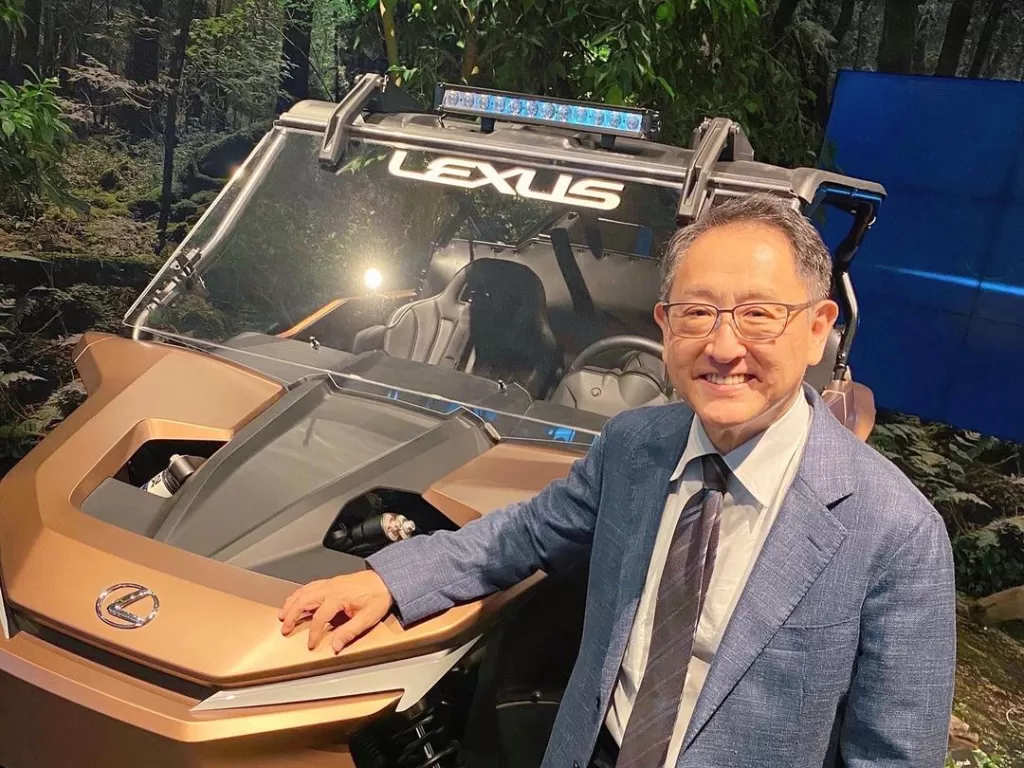 Akio Toyoda, CEO Toyota. (Instagram/@akiotoyoda_official)