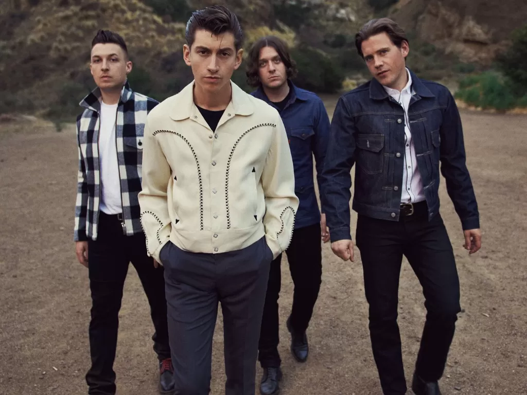 Band rock asal Inggris, Arctic Monkeys. (Facebook/Arctic Monkeys)