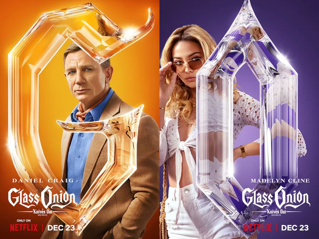 Daftar pemain film Glass Onion: A Knives Out Mystery. (Netflix)