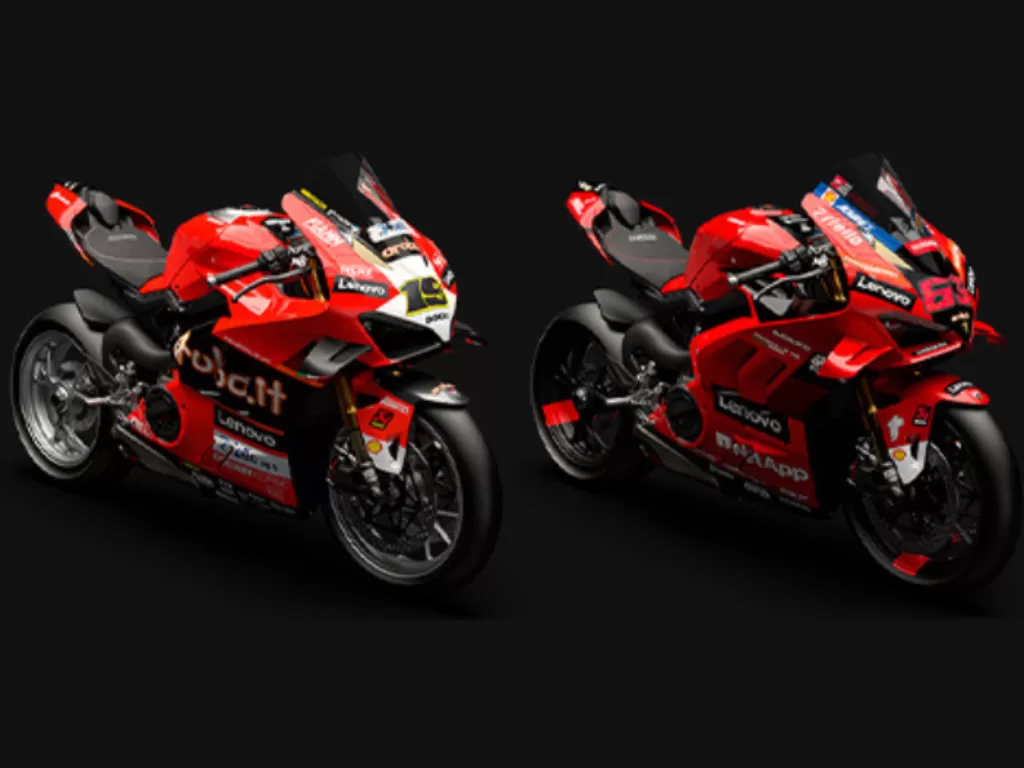 Ducati Panigale V4 MotoGP dan WSBK 2022. (Ducati)