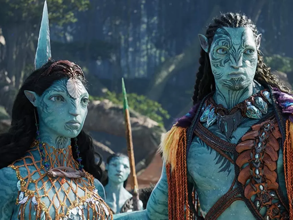 Suku Metkayina dalam Avatar: The Way of Water (IMDb)
