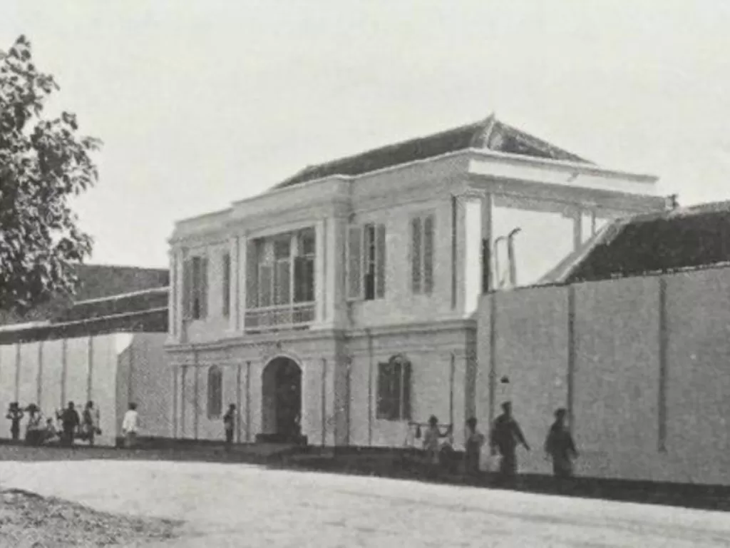 Bentuk penjara Kalisosok di Surabaya. (Fakultas Ilmu Budaya, UNAIR)