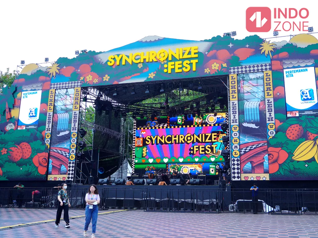 Synchronize Fest 2022. (INDOZONE/M. Rio Fani)