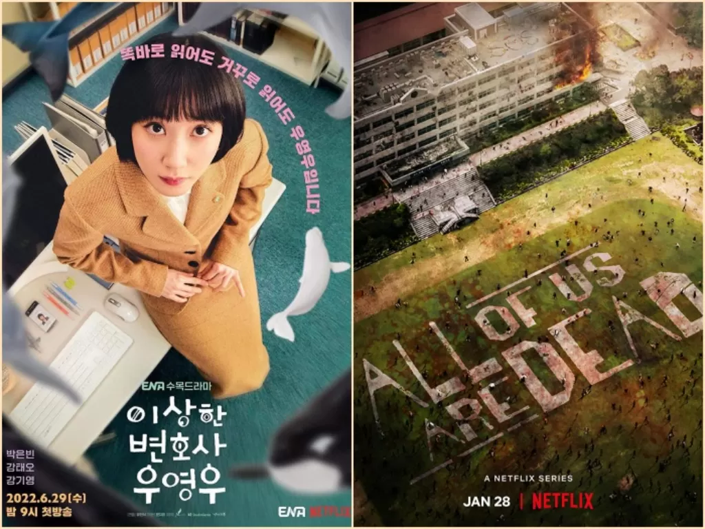Film dan serial Korea Selatan yang tayang di Netflix selama 2022. (IMDB).