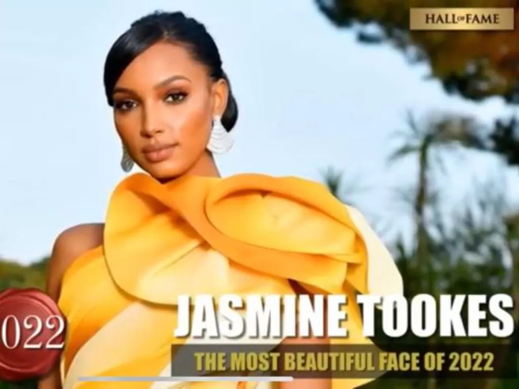 Jasmine Tookes Jadi Wanita Tercantik 2022 (Youtube/ TC Candler)