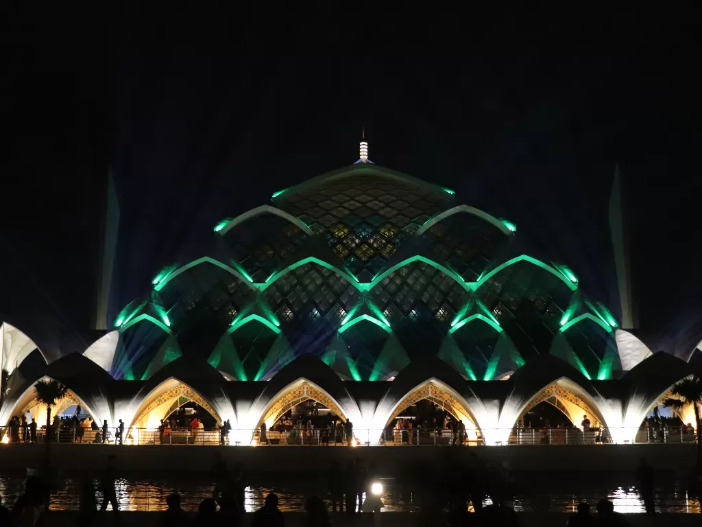 Keindahan Masjid Al Jabbar, Bandung. (Z Creators/Faqih Mauludin)