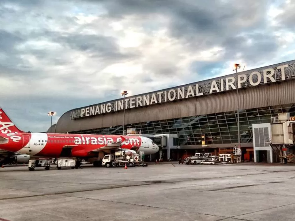 Penampakan bandara Penang International Airport (Instagram/sharulnizan.awal)