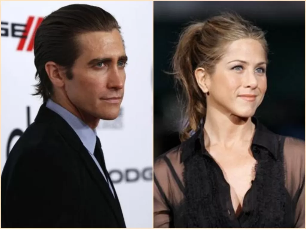 Jake Gyllenhaal tersiksa saat beradegan intim dengan Jennifer aniston. (REUTERS/Mario Anzuoni).