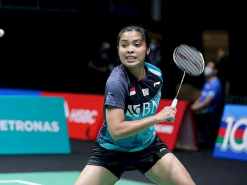 Gregoria Mariska Tunjung, pebulutangkis tunggal putri Indonesia. (Instagram/@badminton.ina)