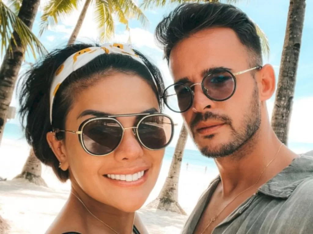Nikita Mirzani dan pacar barunya, Antonio Deodola (Instagram/toni.dedola)
