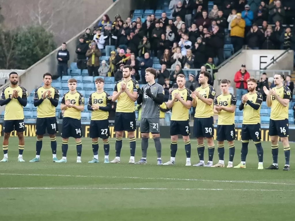 Para pemain Oxford. (Instagram/@oufcofficial)