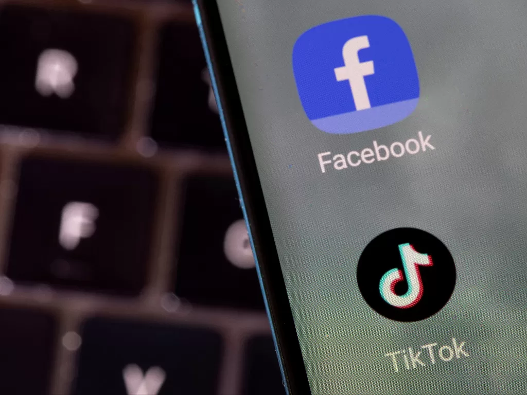 Sejumlah platform media sosial seperti Facebook, Instagram, dan TikTok, digugat karena diduga merusak kesehatan mental. (REUTERS/Dado Ruvic)