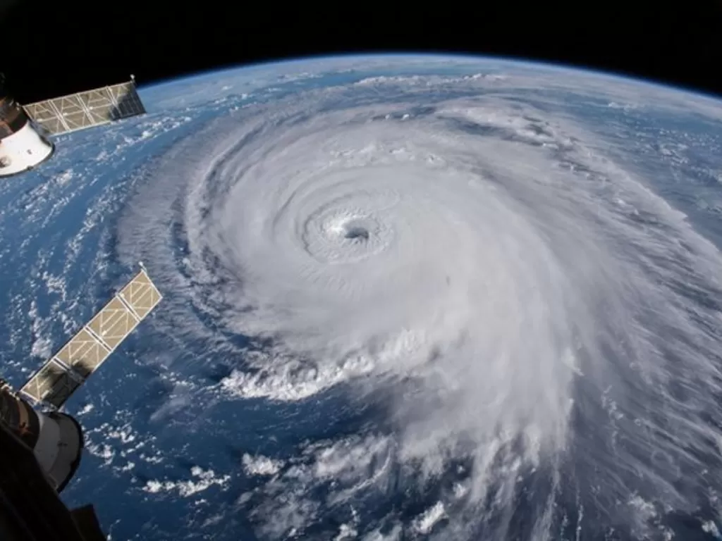 Badai Florence yang Pernah Hancurkan Amerika Serikat. (Nasa)