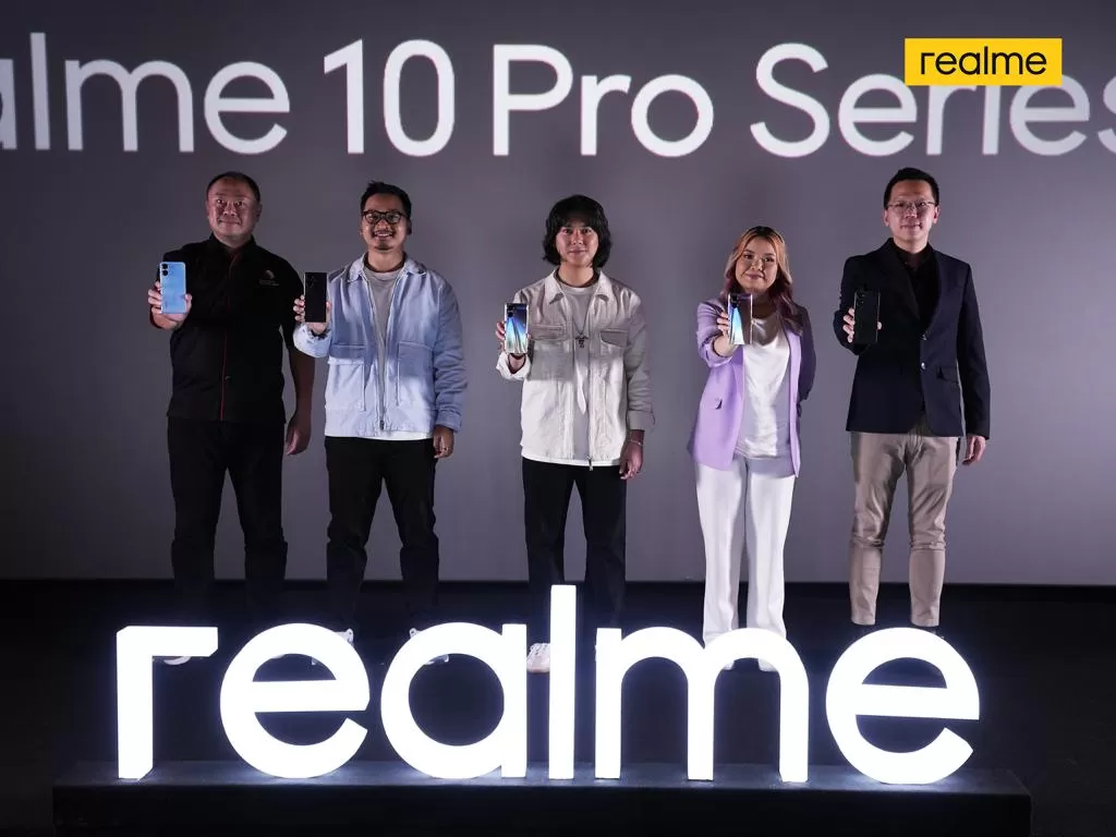 Acara peluncuran realme 10 Pro Series 5G (Dok. Realme)