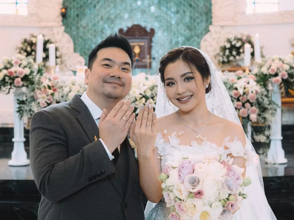 Nex Carlos dan Vienesca Laurencia telah resmi menikah di Bali pada 8 Januari 2023. (Instagram/nexcarlos)
