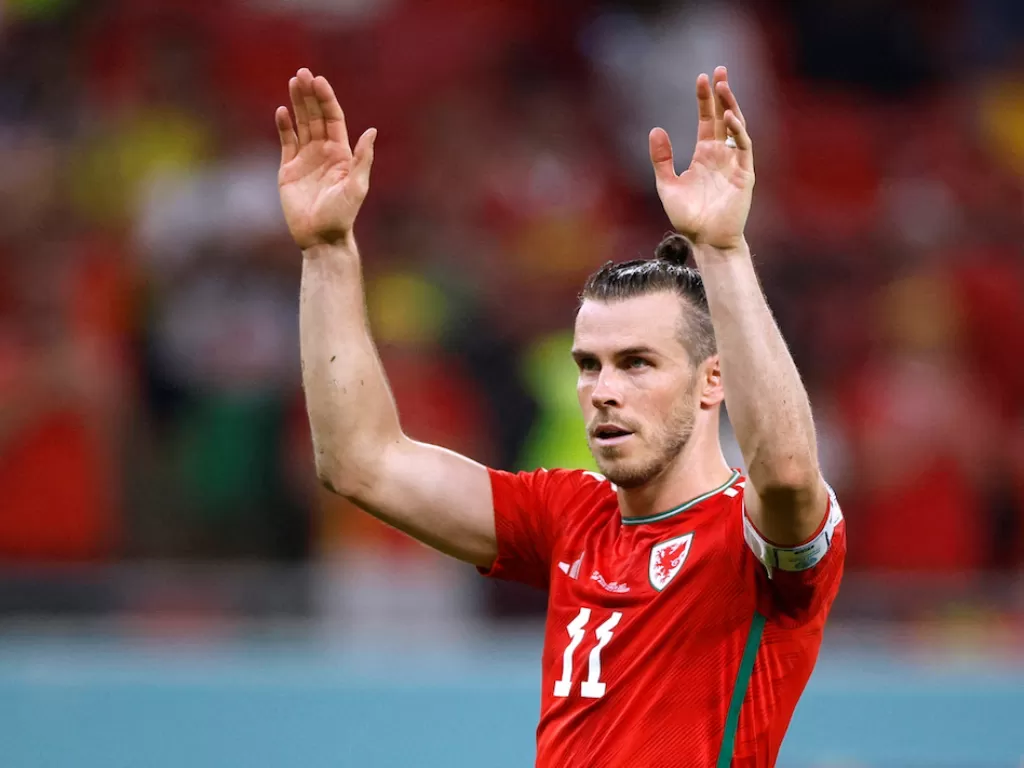 Gareth Bale memutuskan pensiun sebagai pesepak bola (REUTERS/John Sibley)