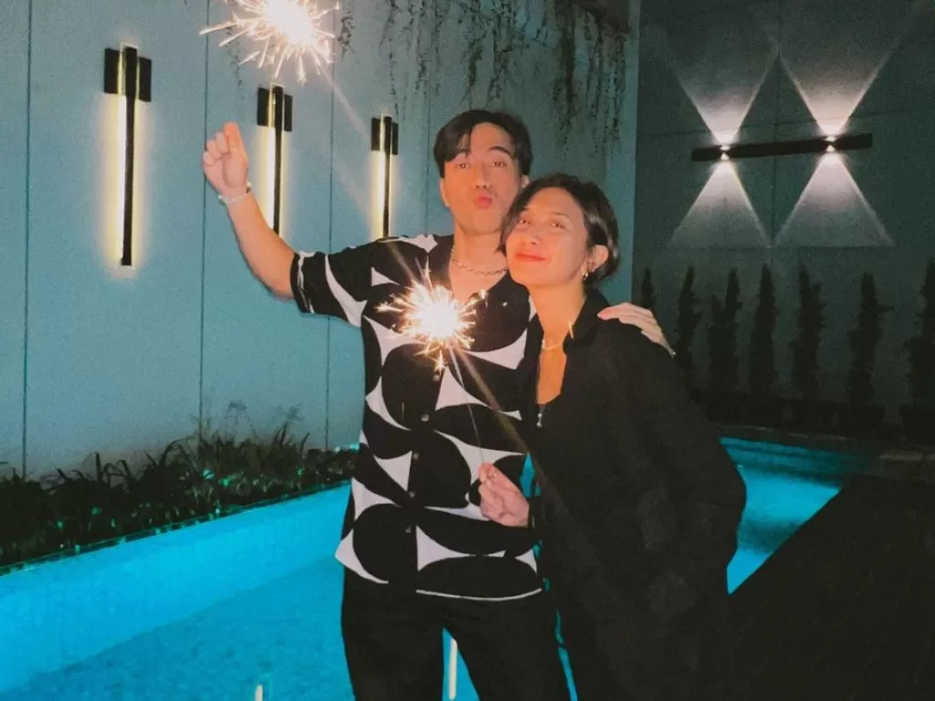 Vidi Aldiano dan Sheila Dara (Instagram/vidialdiano)