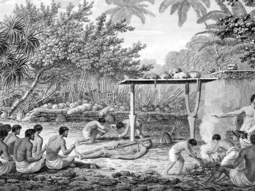 Ritual Pengurbanan Manusia di Zaman Kebudayaan Kuno. (Cook's Voyages Sea Museum)