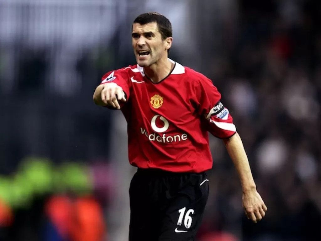 Legenda Manchester United Roy Keane. (REUTERS)