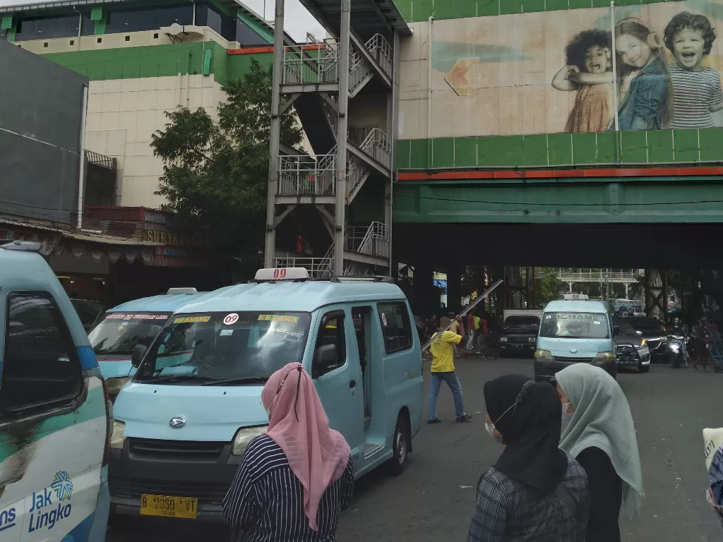 Pasar Tanah Abang, Jakarta. (Z Creators/Vivi Sanusi)