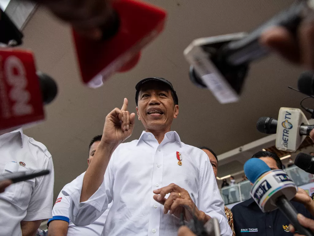 Presiden Jokowi. (ANTARA FOTO/Sigid Kurniawan)