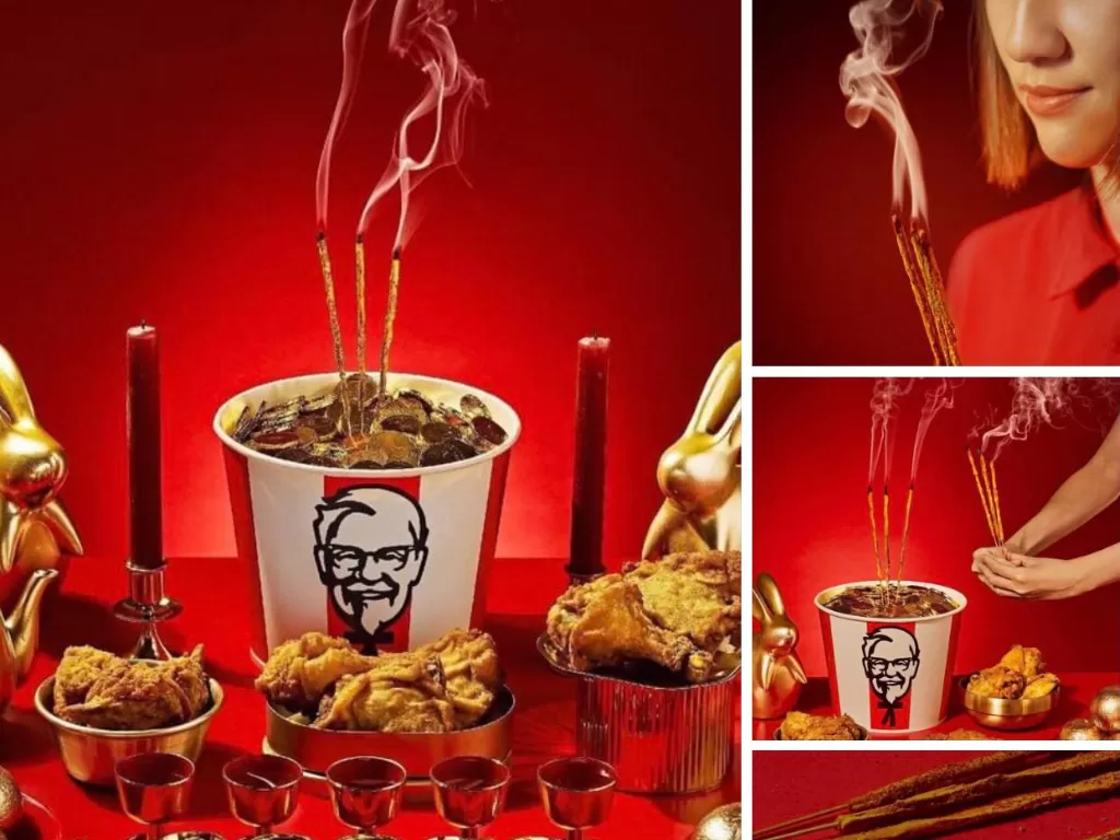 Menu KFC dupa. (Dok KFC Thailand)
