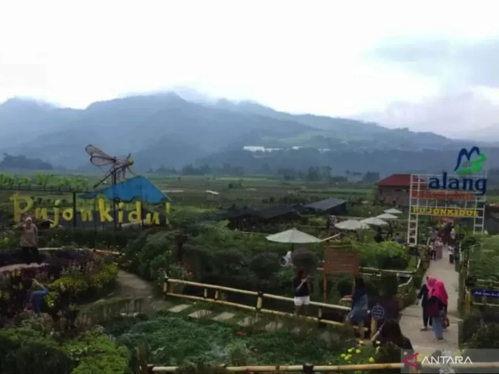 Desa Wisata Pujon Kidul, di Kecamatan Pujon, Kabupaten Malang, Jawa Timur. (ANTARA/Vicki Febrianto)