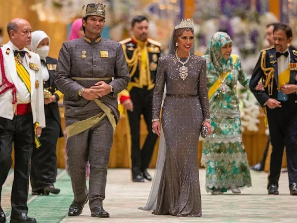 Pernikahan Putri Azemah Ni'matul Bolkiah dan Pangeran Muda Bahar Bolkiah ( New My Royals)