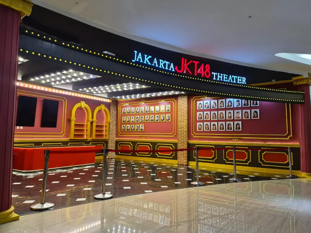 Theater JKT48 megah banget. (Z Creators/Azzahra Nur Vitria)